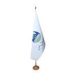 پرچم تشریفات سازمانی یک رو لمینت - Image 2